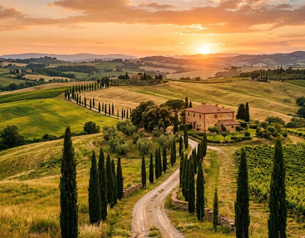 Toskana (Florenz, Pisa, Lucca, San Gimignano & Etruskische Küste)